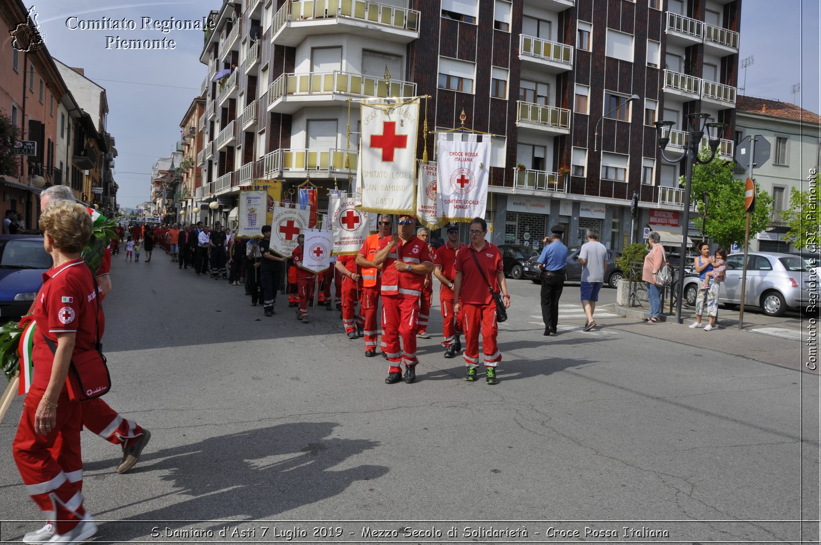 S.Damiano d'Asti 7 Luglio 2019 - Mezzo Secolo di Solidariet - Croce Rossa Italiana - Comitato Regionale del Piemonte