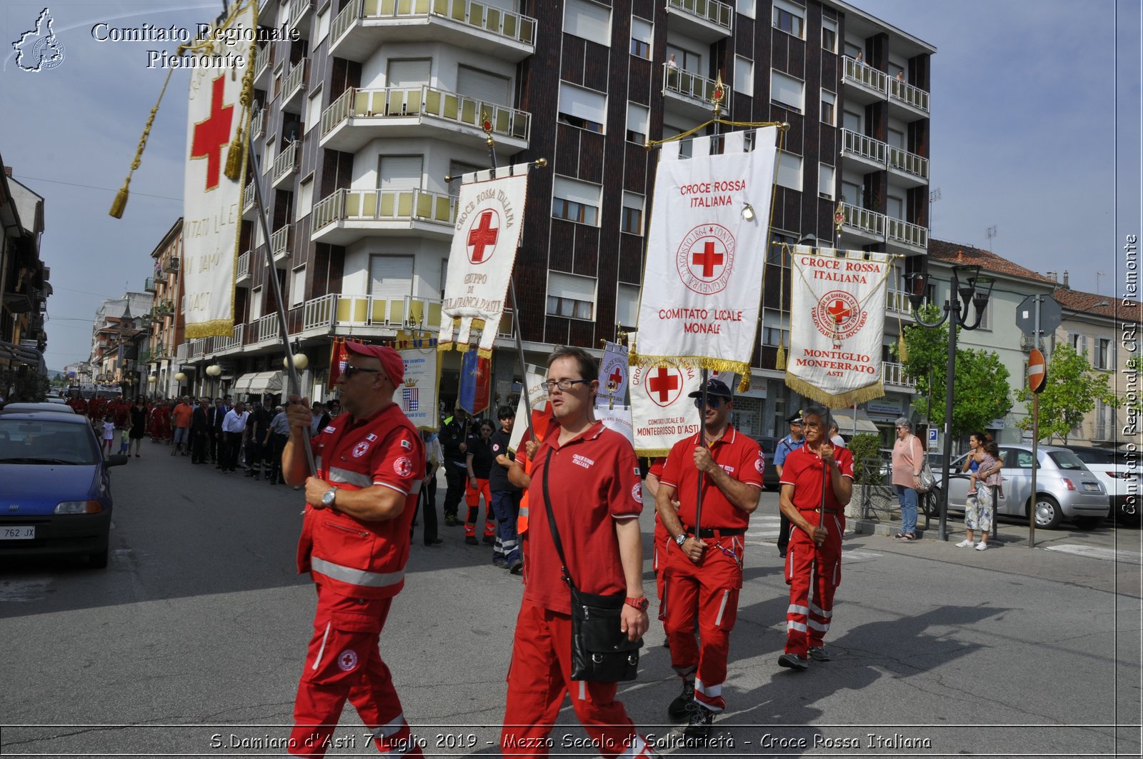 S.Damiano d'Asti 7 Luglio 2019 - Mezzo Secolo di Solidariet - Croce Rossa Italiana - Comitato Regionale del Piemonte