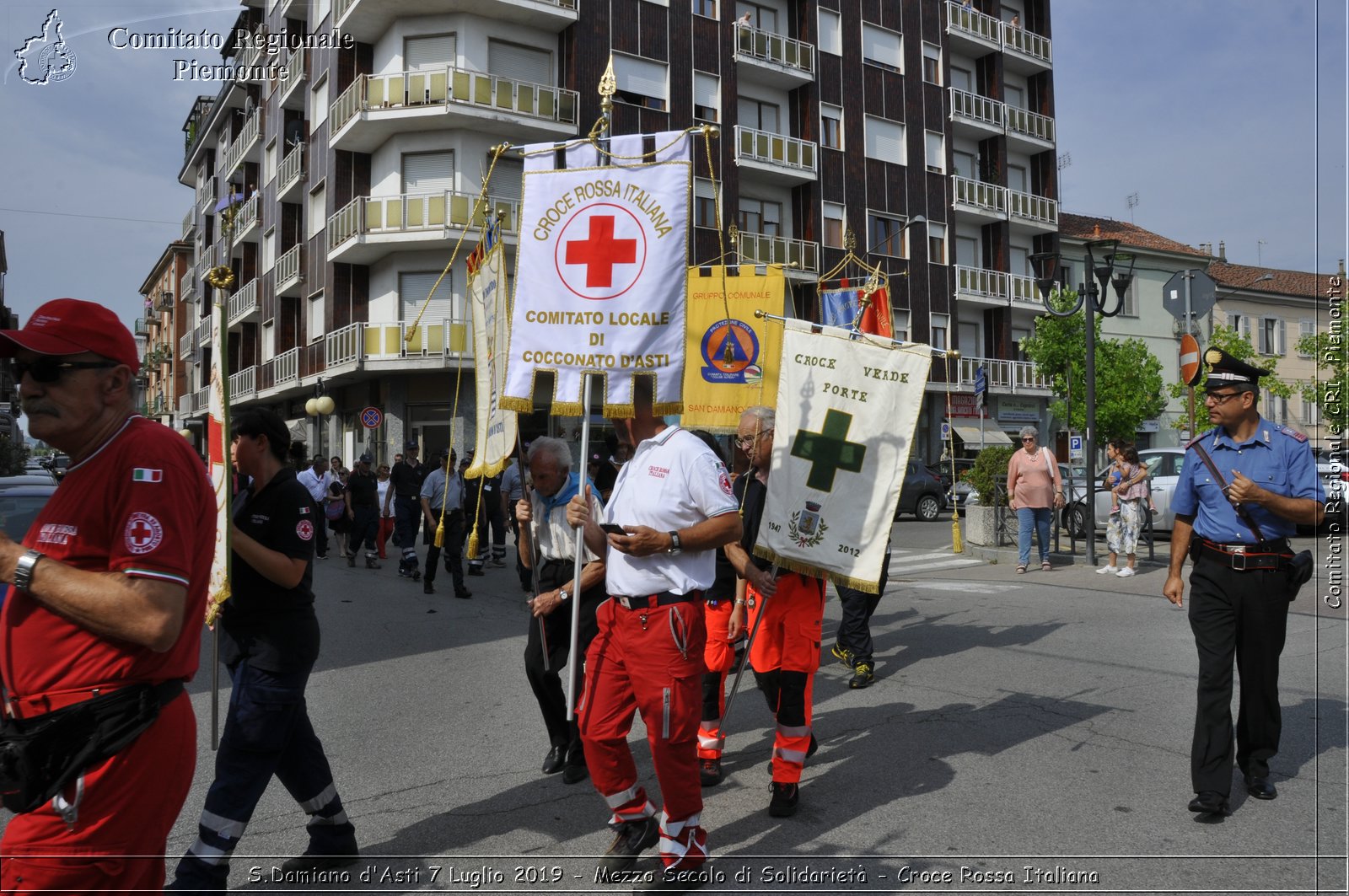 S.Damiano d'Asti 7 Luglio 2019 - Mezzo Secolo di Solidariet - Croce Rossa Italiana - Comitato Regionale del Piemonte