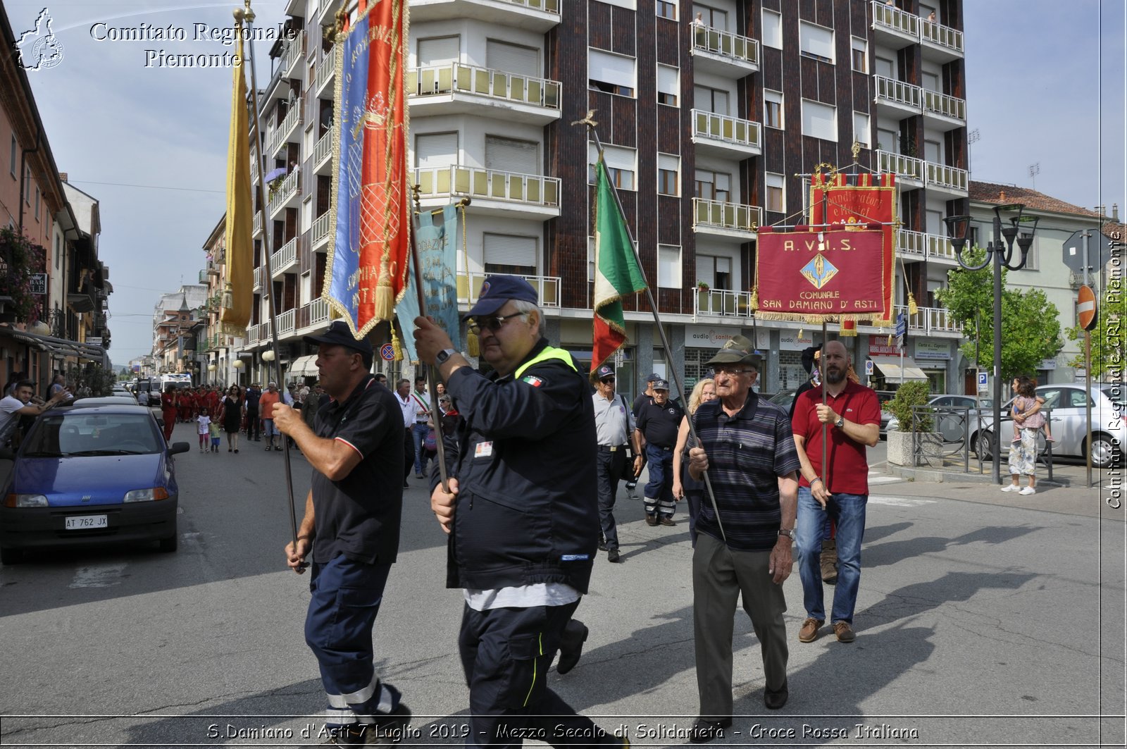 S.Damiano d'Asti 7 Luglio 2019 - Mezzo Secolo di Solidariet - Croce Rossa Italiana - Comitato Regionale del Piemonte