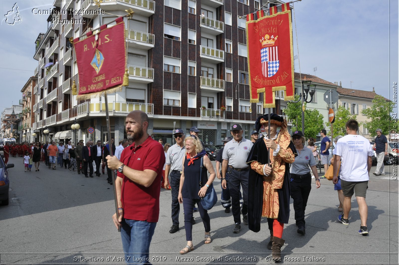 S.Damiano d'Asti 7 Luglio 2019 - Mezzo Secolo di Solidariet - Croce Rossa Italiana - Comitato Regionale del Piemonte