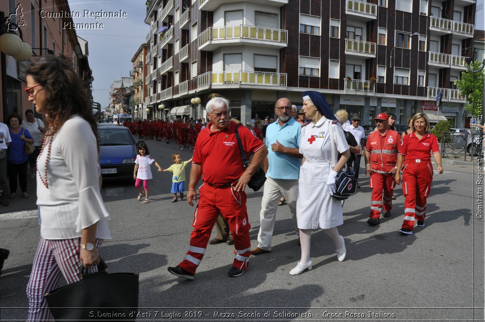 S.Damiano d'Asti 7 Luglio 2019 - Mezzo Secolo di Solidariet - Croce Rossa Italiana - Comitato Regionale del Piemonte