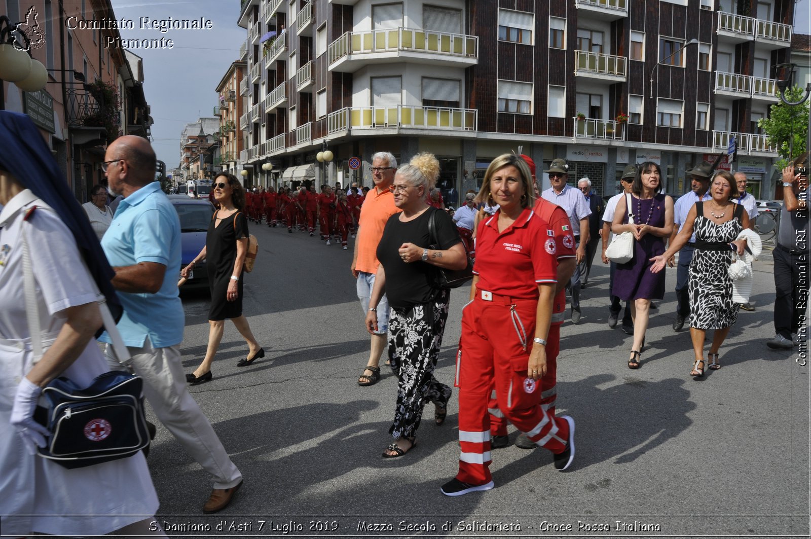 S.Damiano d'Asti 7 Luglio 2019 - Mezzo Secolo di Solidariet - Croce Rossa Italiana - Comitato Regionale del Piemonte