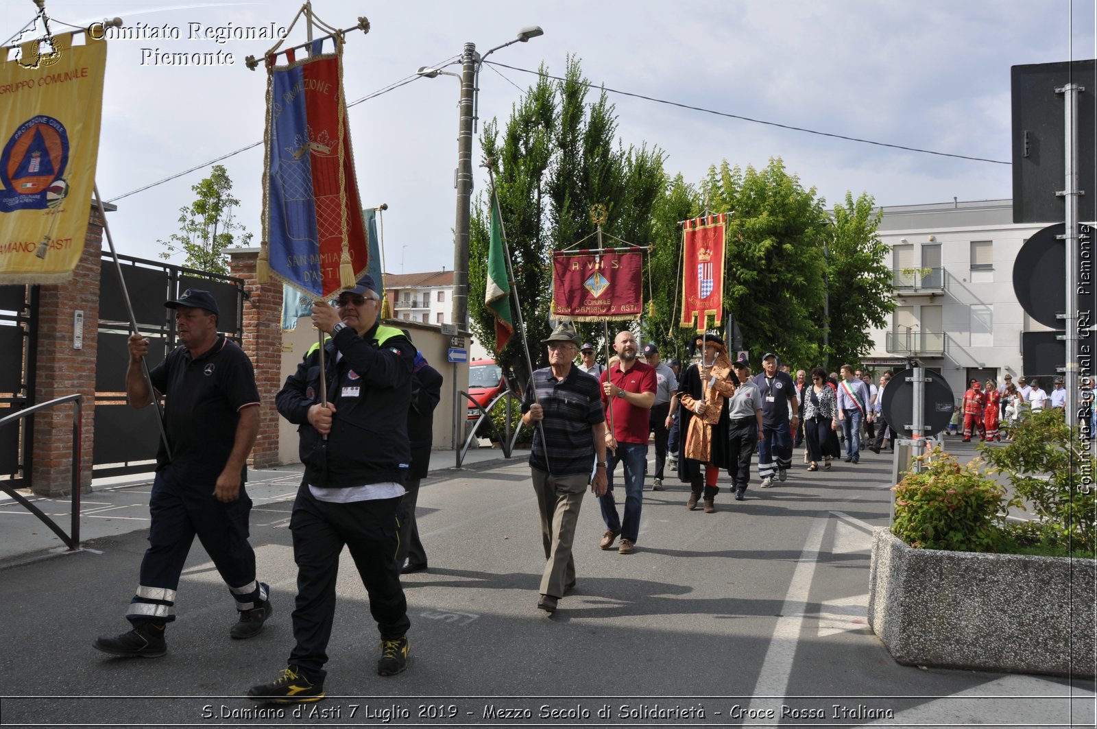 S.Damiano d'Asti 7 Luglio 2019 - Mezzo Secolo di Solidariet - Croce Rossa Italiana - Comitato Regionale del Piemonte