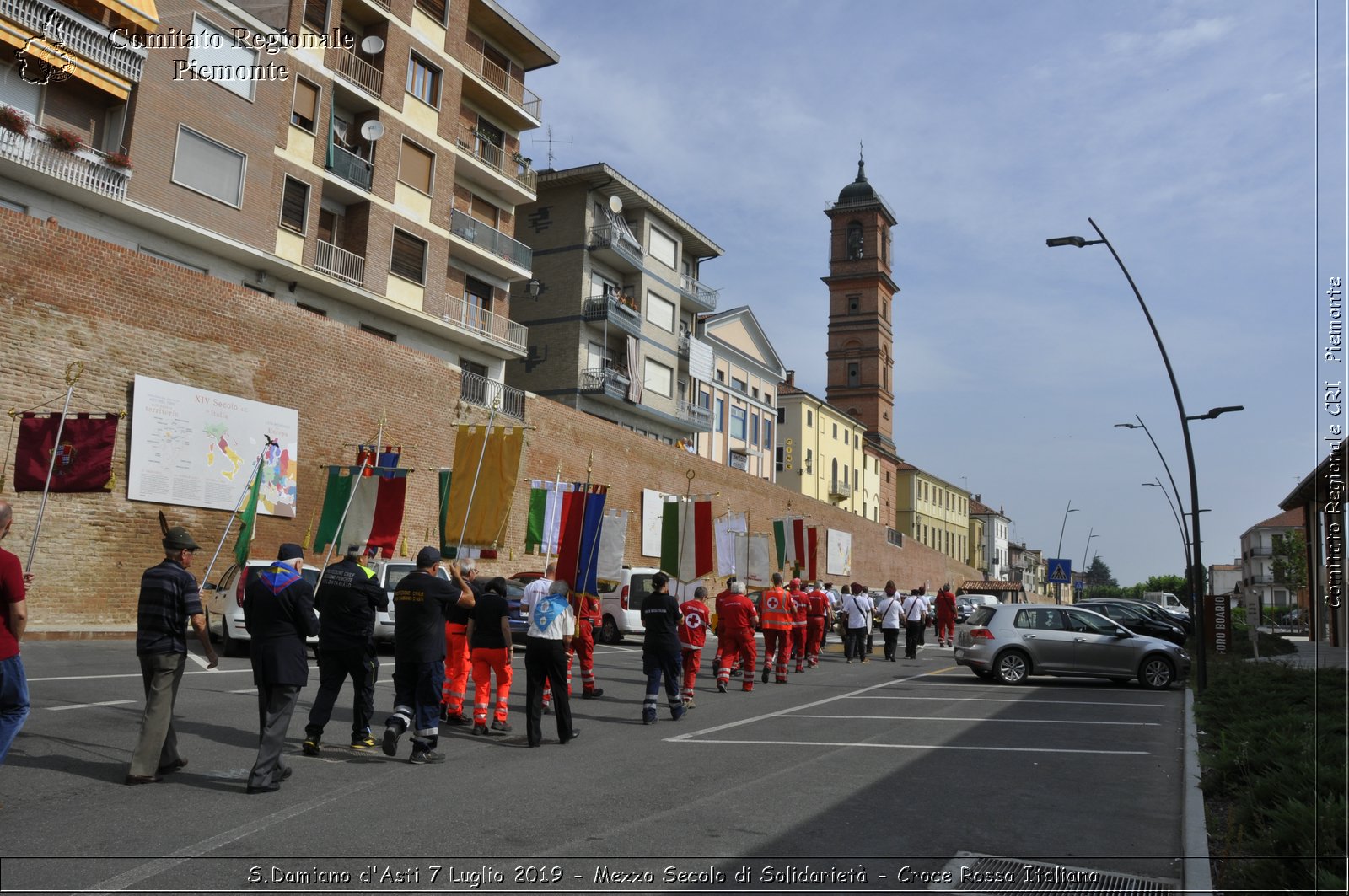 S.Damiano d'Asti 7 Luglio 2019 - Mezzo Secolo di Solidariet - Croce Rossa Italiana - Comitato Regionale del Piemonte