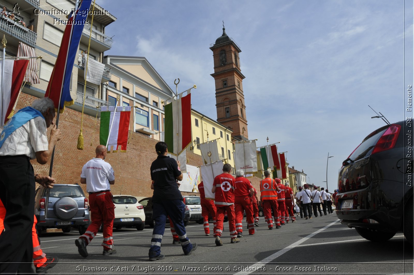 S.Damiano d'Asti 7 Luglio 2019 - Mezzo Secolo di Solidariet - Croce Rossa Italiana - Comitato Regionale del Piemonte