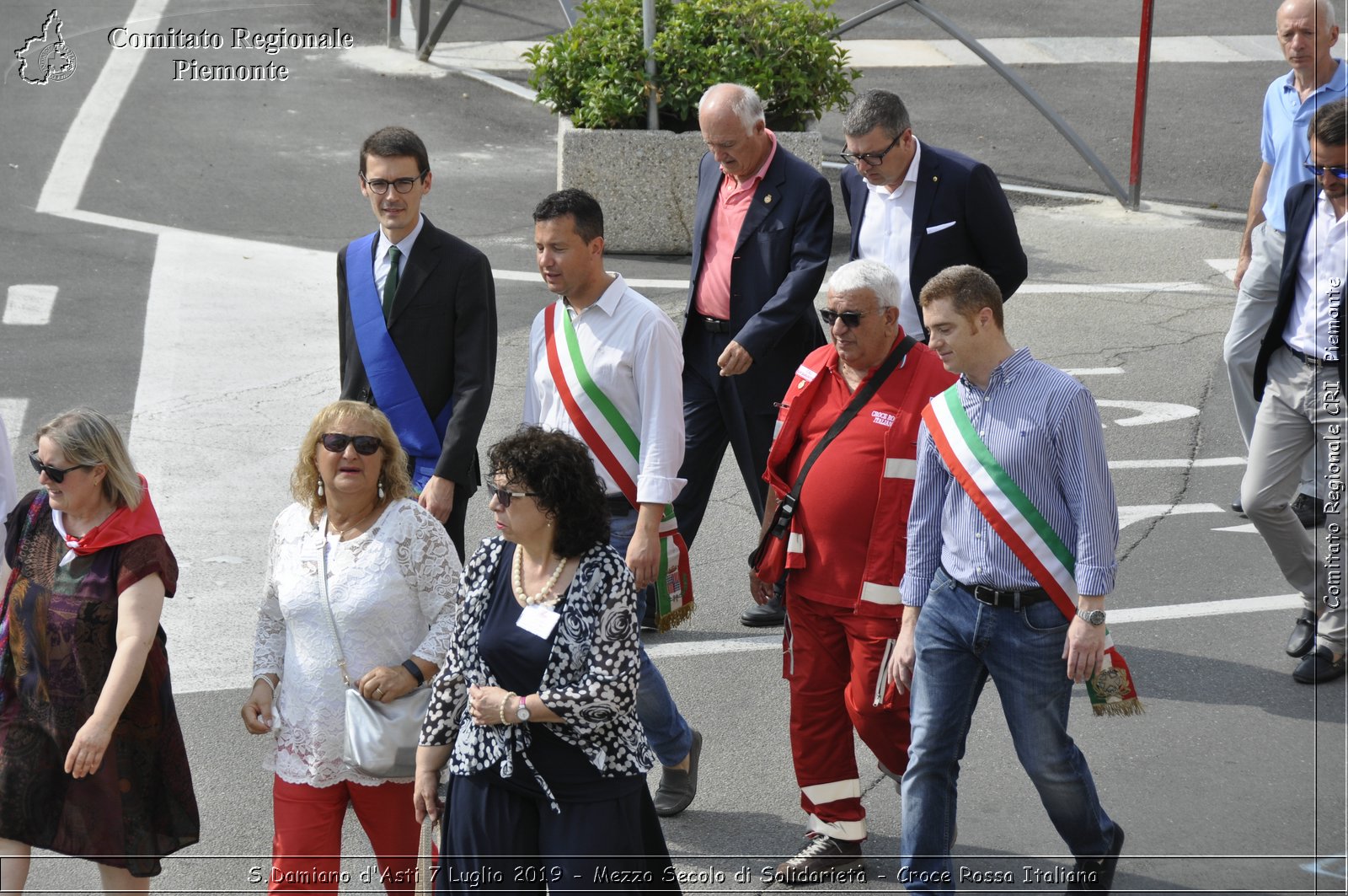 S.Damiano d'Asti 7 Luglio 2019 - Mezzo Secolo di Solidariet - Croce Rossa Italiana - Comitato Regionale del Piemonte