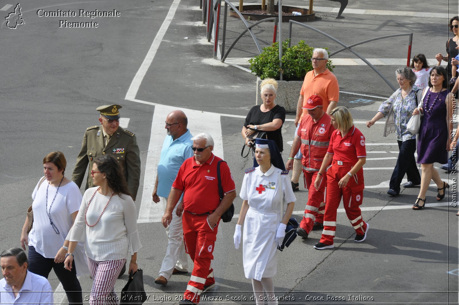 S.Damiano d'Asti 7 Luglio 2019 - Mezzo Secolo di Solidariet - Croce Rossa Italiana - Comitato Regionale del Piemonte