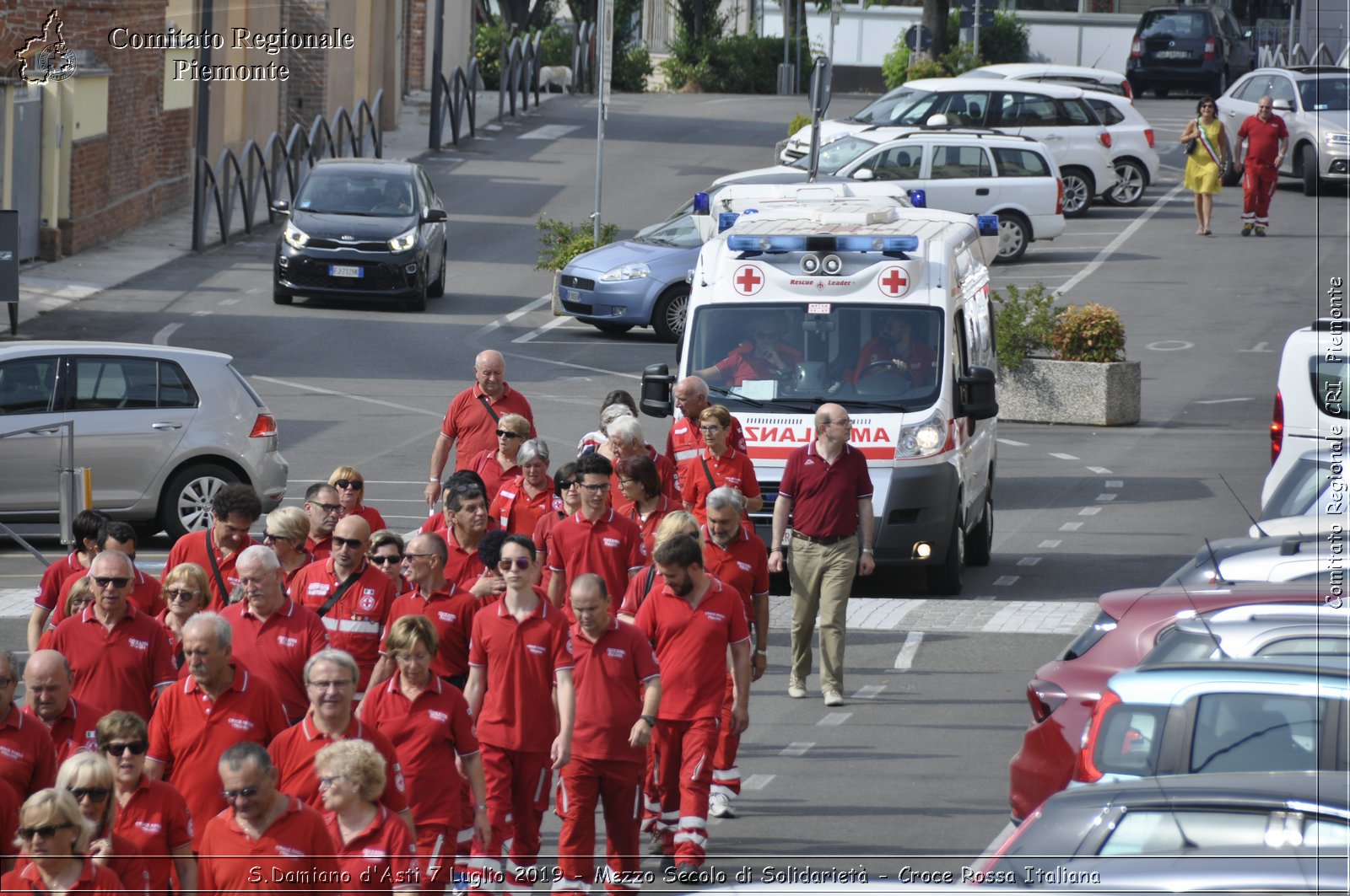 S.Damiano d'Asti 7 Luglio 2019 - Mezzo Secolo di Solidariet - Croce Rossa Italiana - Comitato Regionale del Piemonte