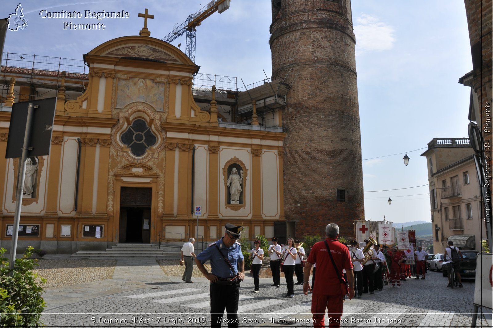 S.Damiano d'Asti 7 Luglio 2019 - Mezzo Secolo di Solidariet - Croce Rossa Italiana - Comitato Regionale del Piemonte