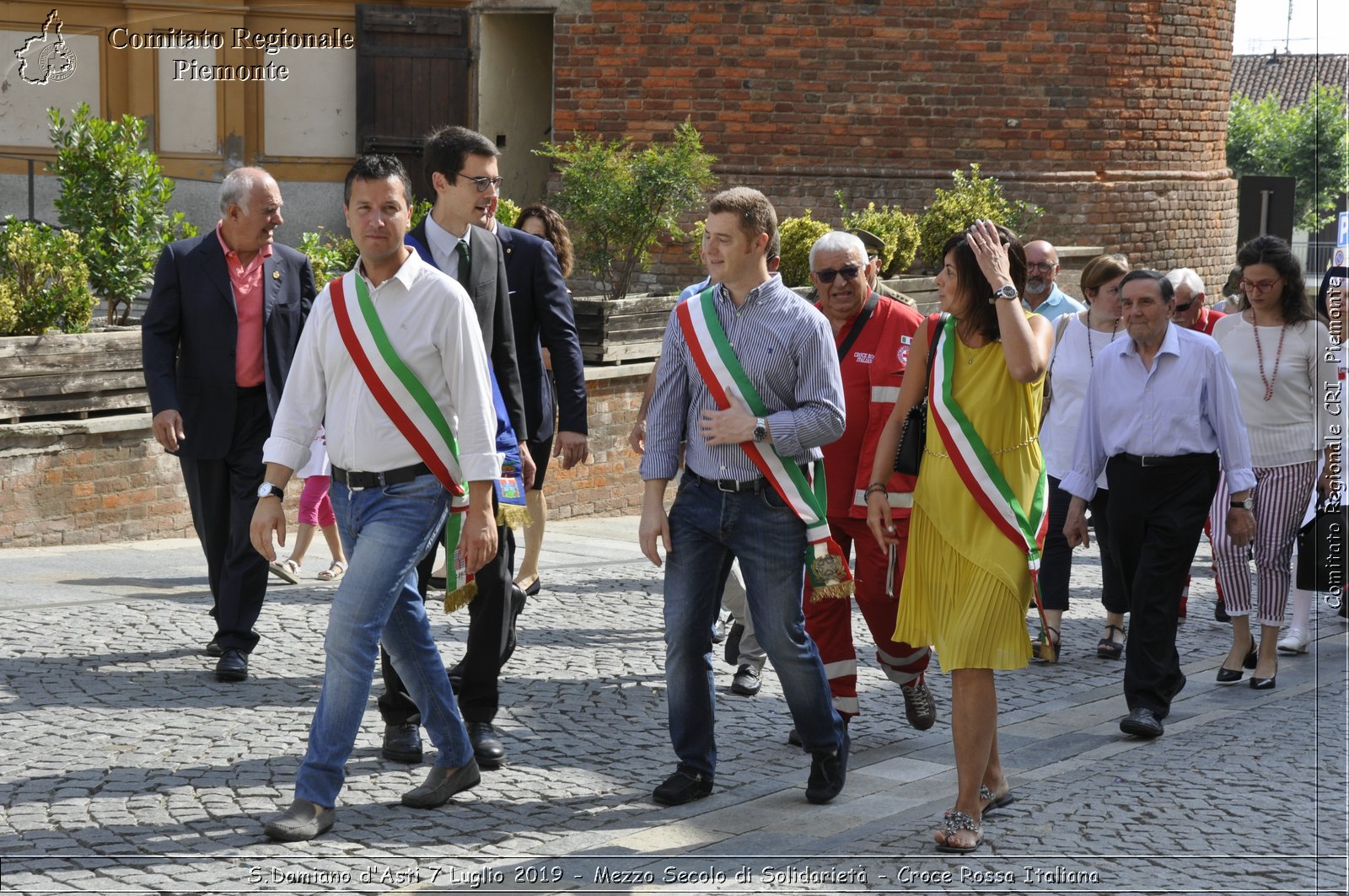 S.Damiano d'Asti 7 Luglio 2019 - Mezzo Secolo di Solidariet - Croce Rossa Italiana - Comitato Regionale del Piemonte