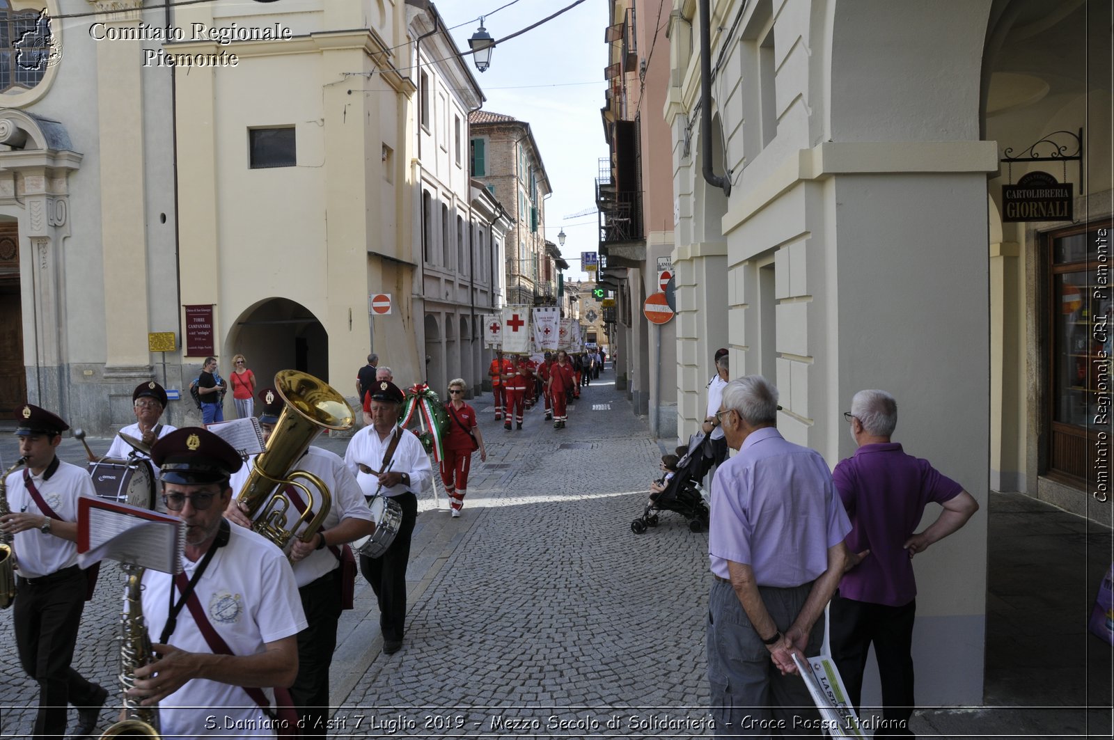 S.Damiano d'Asti 7 Luglio 2019 - Mezzo Secolo di Solidariet - Croce Rossa Italiana - Comitato Regionale del Piemonte