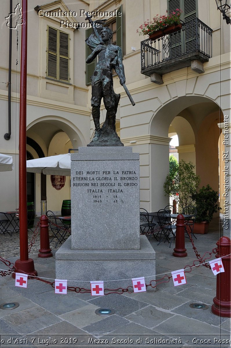 S.Damiano d'Asti 7 Luglio 2019 - Mezzo Secolo di Solidariet - Croce Rossa Italiana - Comitato Regionale del Piemonte