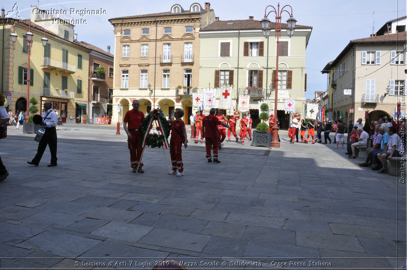 S.Damiano d'Asti 7 Luglio 2019 - Mezzo Secolo di Solidariet - Croce Rossa Italiana - Comitato Regionale del Piemonte