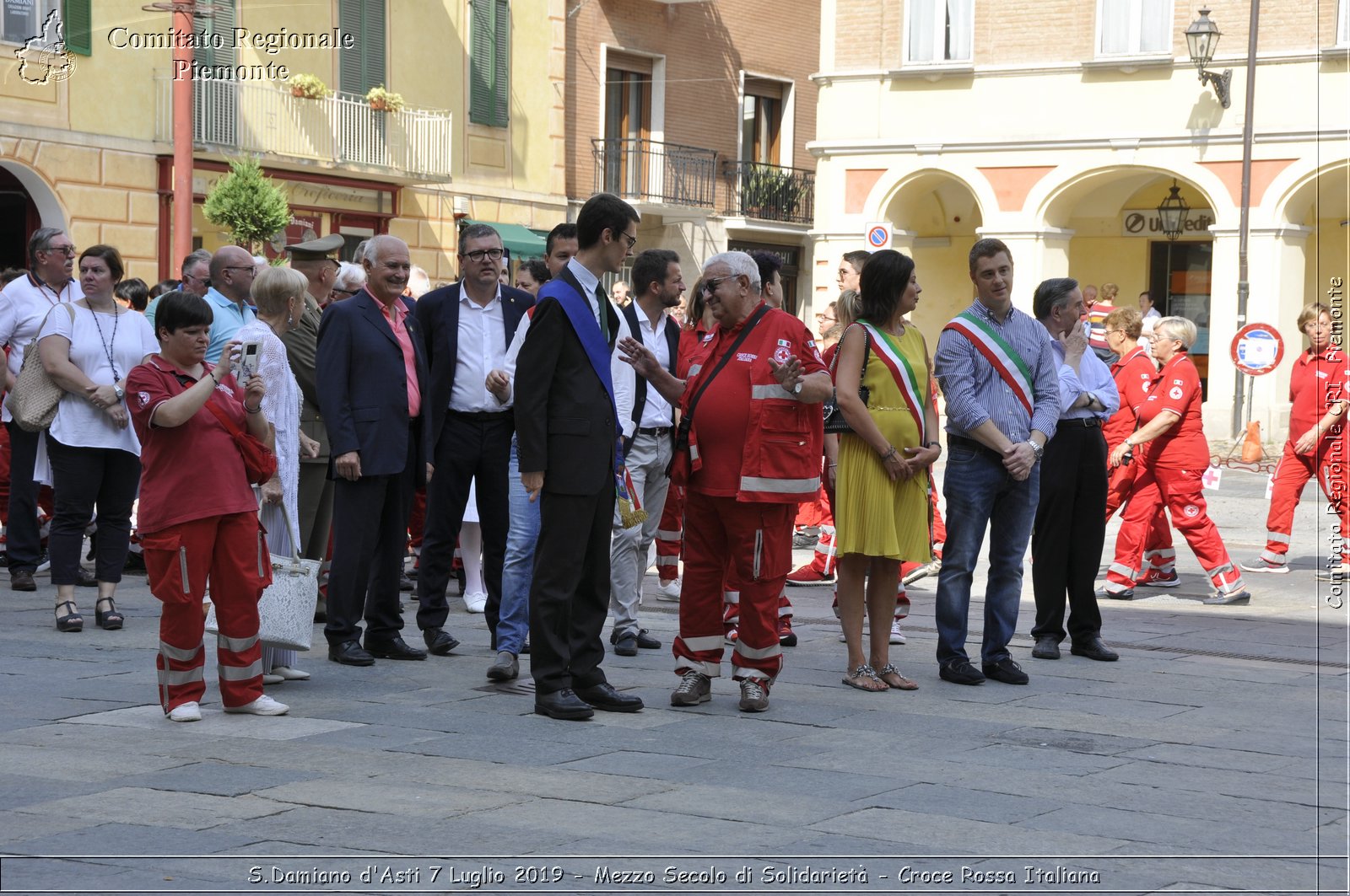 S.Damiano d'Asti 7 Luglio 2019 - Mezzo Secolo di Solidariet - Croce Rossa Italiana - Comitato Regionale del Piemonte