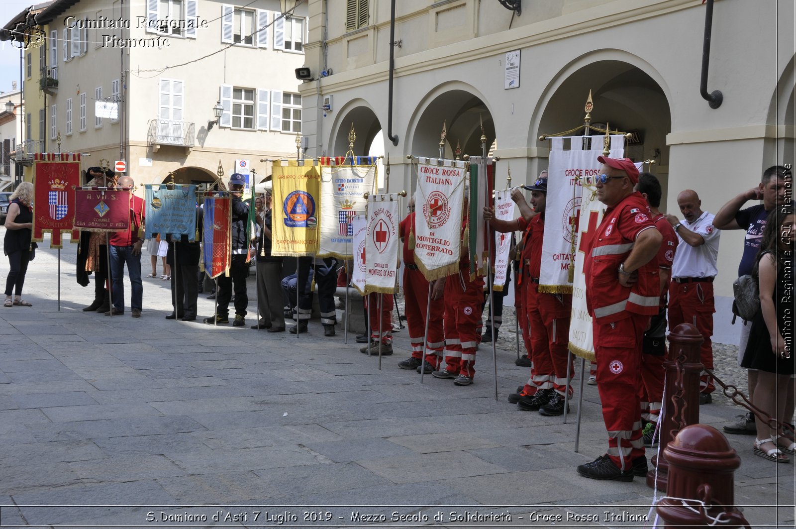 S.Damiano d'Asti 7 Luglio 2019 - Mezzo Secolo di Solidariet - Croce Rossa Italiana - Comitato Regionale del Piemonte