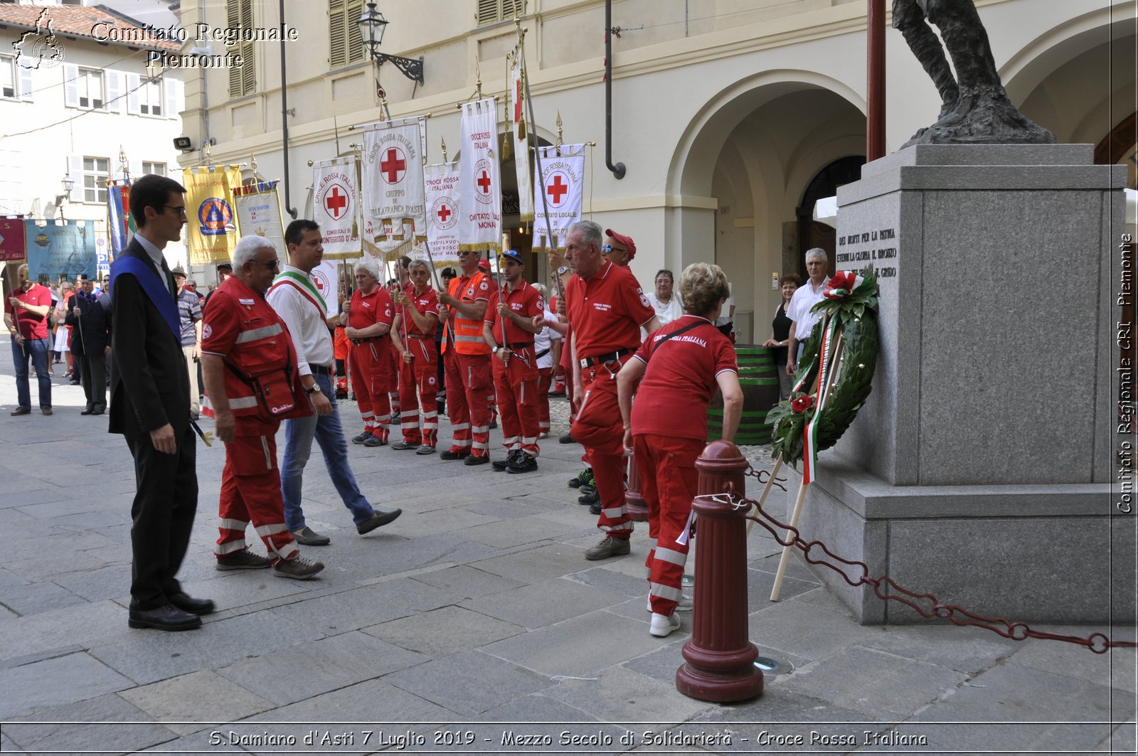 S.Damiano d'Asti 7 Luglio 2019 - Mezzo Secolo di Solidariet - Croce Rossa Italiana - Comitato Regionale del Piemonte