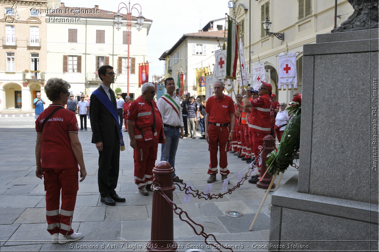 S.Damiano d'Asti 7 Luglio 2019 - Mezzo Secolo di Solidariet - Croce Rossa Italiana - Comitato Regionale del Piemonte