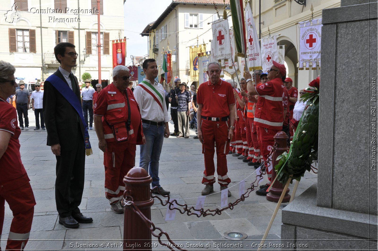 S.Damiano d'Asti 7 Luglio 2019 - Mezzo Secolo di Solidariet - Croce Rossa Italiana - Comitato Regionale del Piemonte