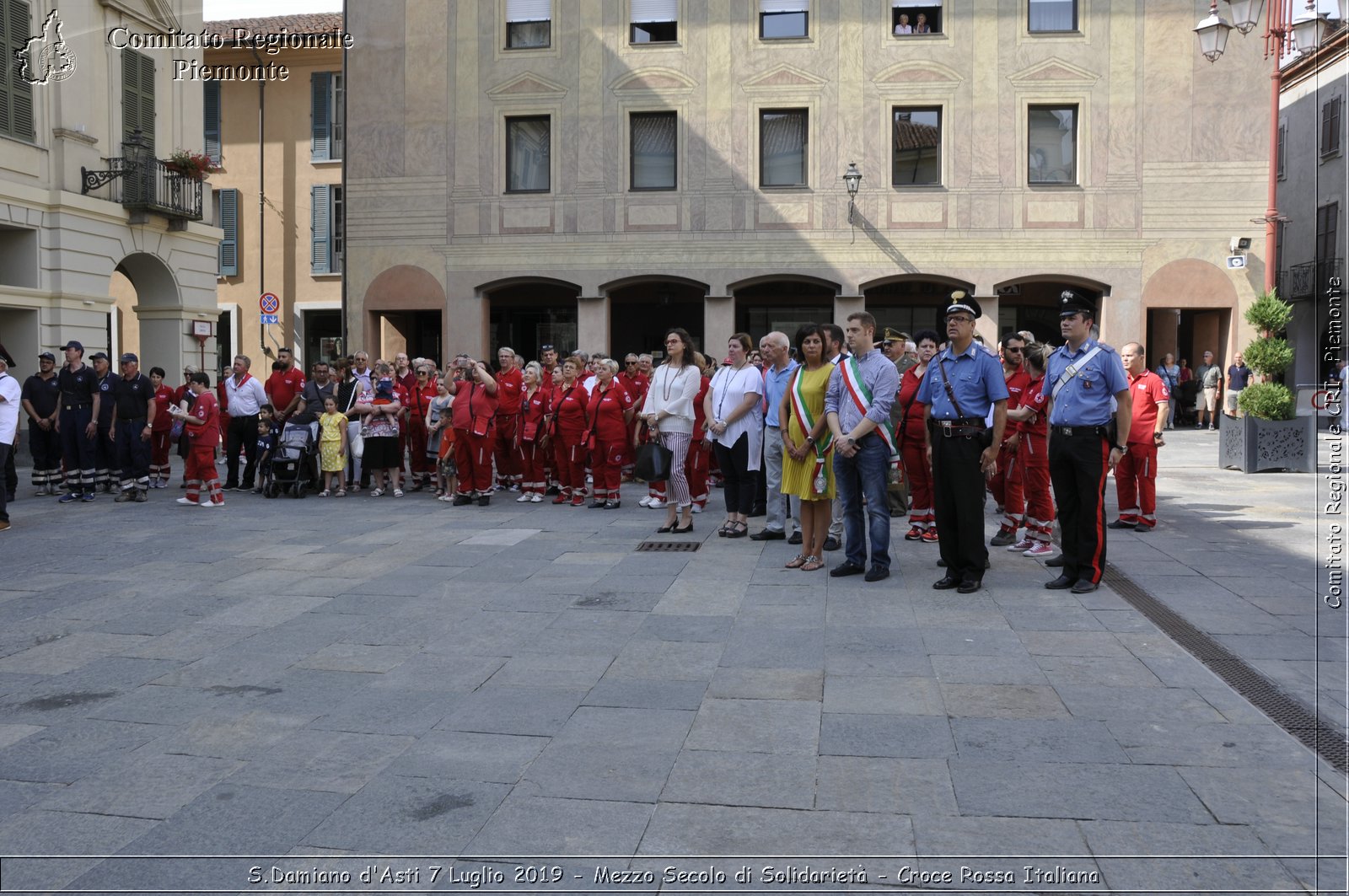 S.Damiano d'Asti 7 Luglio 2019 - Mezzo Secolo di Solidariet - Croce Rossa Italiana - Comitato Regionale del Piemonte