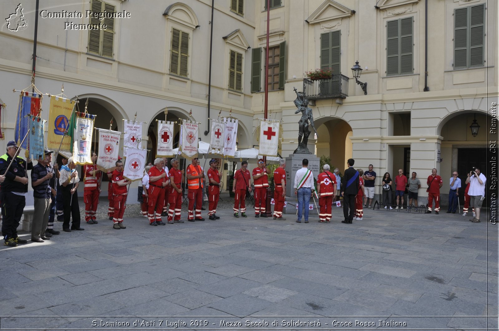 S.Damiano d'Asti 7 Luglio 2019 - Mezzo Secolo di Solidariet - Croce Rossa Italiana - Comitato Regionale del Piemonte