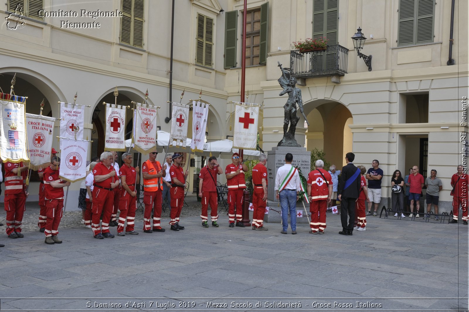 S.Damiano d'Asti 7 Luglio 2019 - Mezzo Secolo di Solidariet - Croce Rossa Italiana - Comitato Regionale del Piemonte