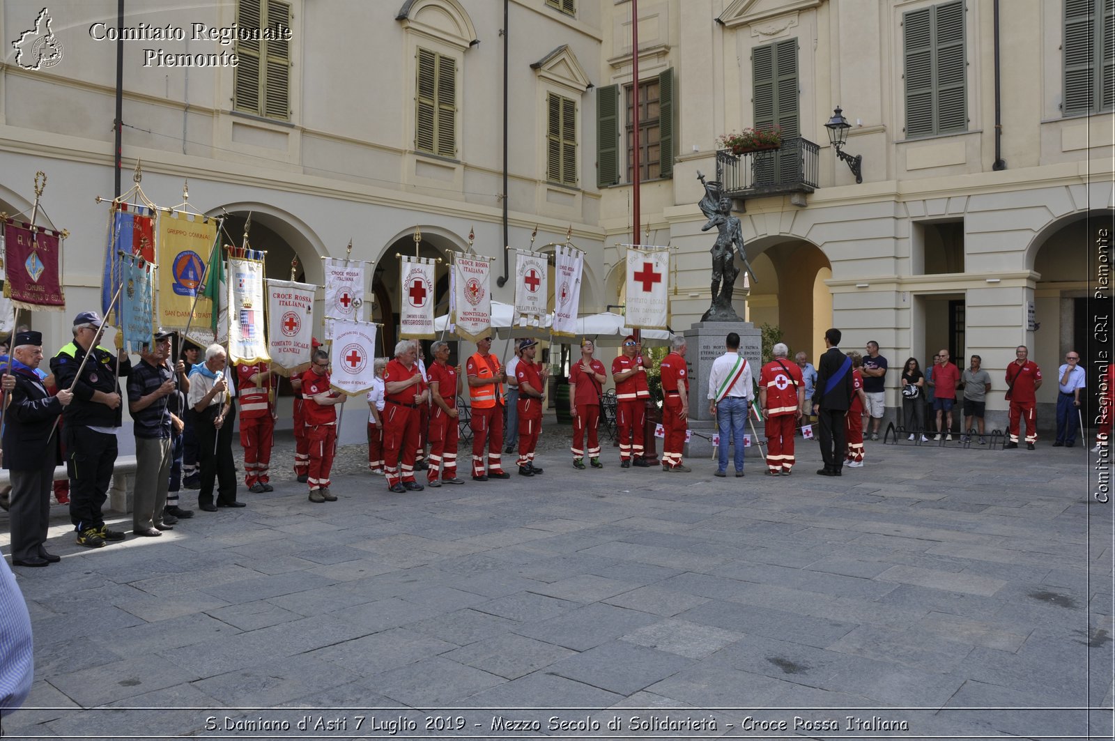 S.Damiano d'Asti 7 Luglio 2019 - Mezzo Secolo di Solidariet - Croce Rossa Italiana - Comitato Regionale del Piemonte