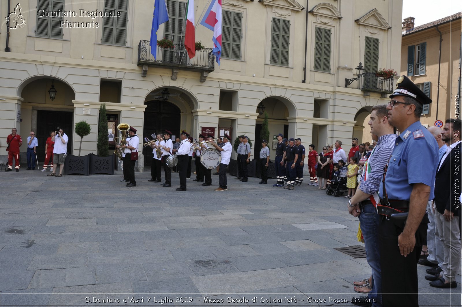 S.Damiano d'Asti 7 Luglio 2019 - Mezzo Secolo di Solidariet - Croce Rossa Italiana - Comitato Regionale del Piemonte