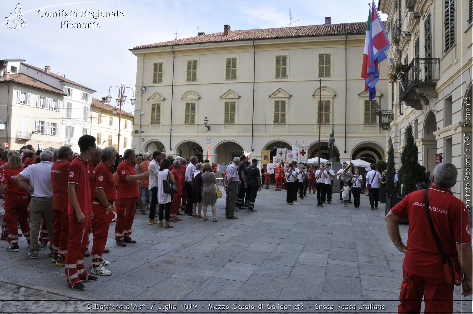 S.Damiano d'Asti 7 Luglio 2019 - Mezzo Secolo di Solidariet - Croce Rossa Italiana - Comitato Regionale del Piemonte