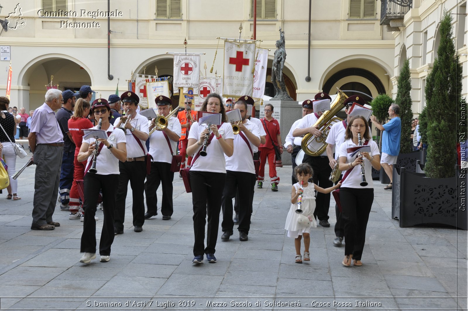 S.Damiano d'Asti 7 Luglio 2019 - Mezzo Secolo di Solidariet - Croce Rossa Italiana - Comitato Regionale del Piemonte