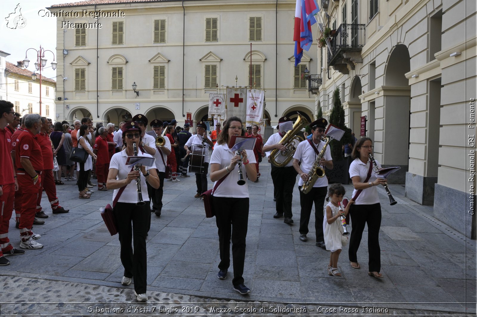 S.Damiano d'Asti 7 Luglio 2019 - Mezzo Secolo di Solidariet - Croce Rossa Italiana - Comitato Regionale del Piemonte