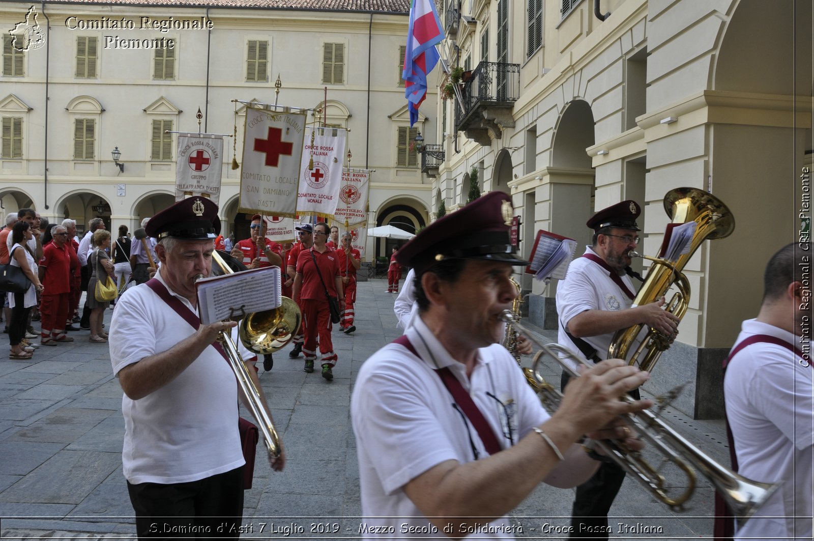 S.Damiano d'Asti 7 Luglio 2019 - Mezzo Secolo di Solidariet - Croce Rossa Italiana - Comitato Regionale del Piemonte