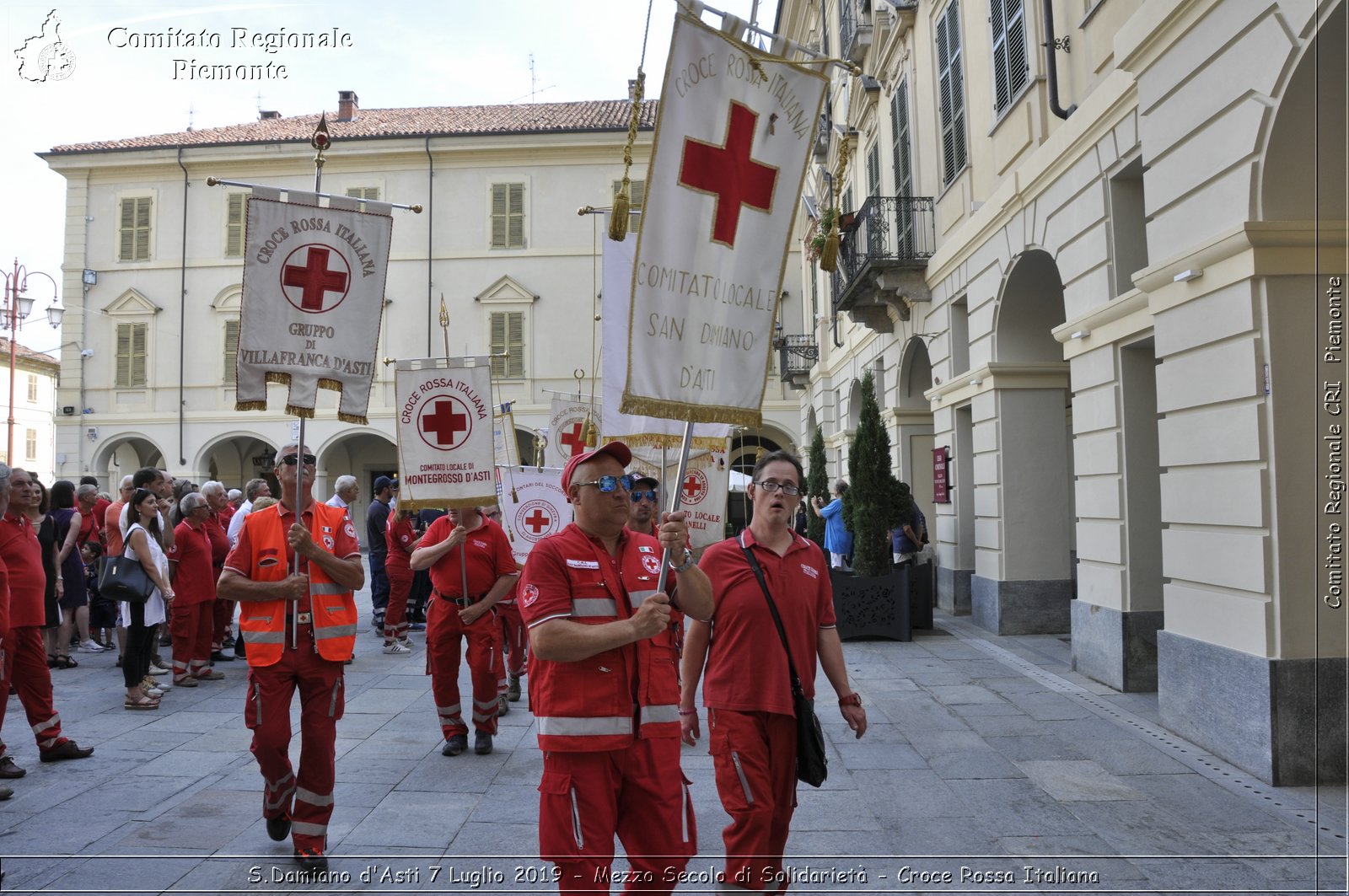 S.Damiano d'Asti 7 Luglio 2019 - Mezzo Secolo di Solidariet - Croce Rossa Italiana - Comitato Regionale del Piemonte