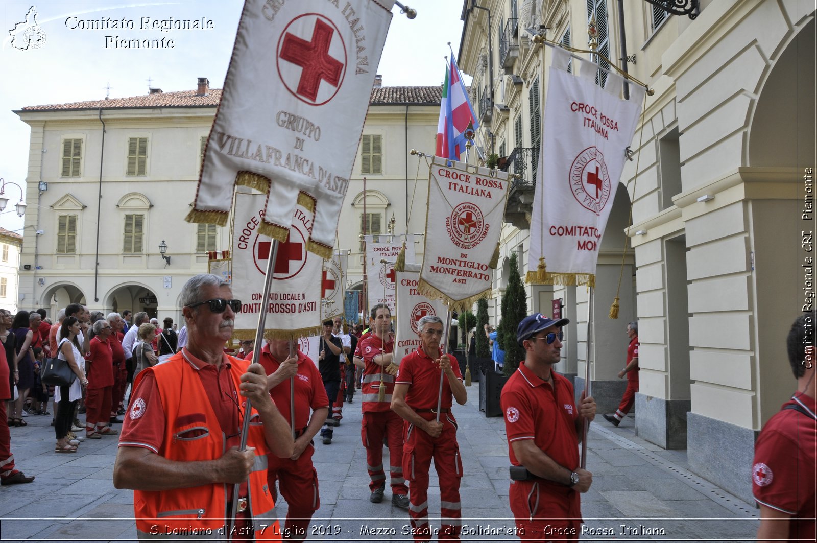 S.Damiano d'Asti 7 Luglio 2019 - Mezzo Secolo di Solidariet - Croce Rossa Italiana - Comitato Regionale del Piemonte