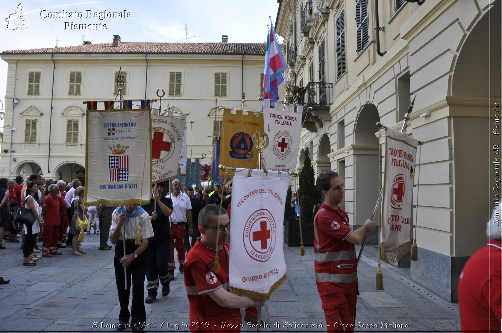 S.Damiano d'Asti 7 Luglio 2019 - Mezzo Secolo di Solidariet - Croce Rossa Italiana - Comitato Regionale del Piemonte