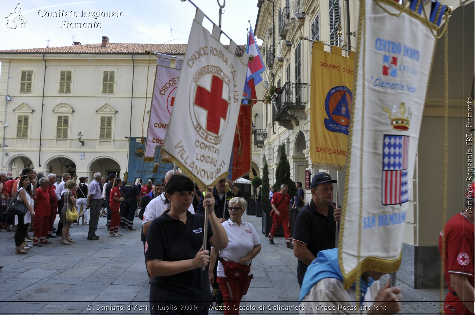 S.Damiano d'Asti 7 Luglio 2019 - Mezzo Secolo di Solidariet - Croce Rossa Italiana - Comitato Regionale del Piemonte