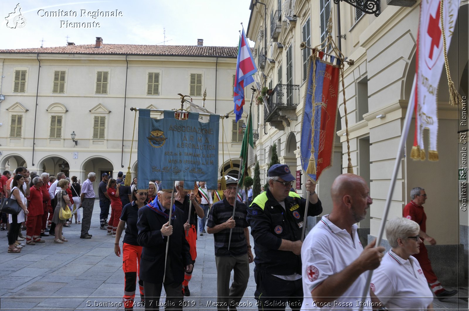 S.Damiano d'Asti 7 Luglio 2019 - Mezzo Secolo di Solidariet - Croce Rossa Italiana - Comitato Regionale del Piemonte