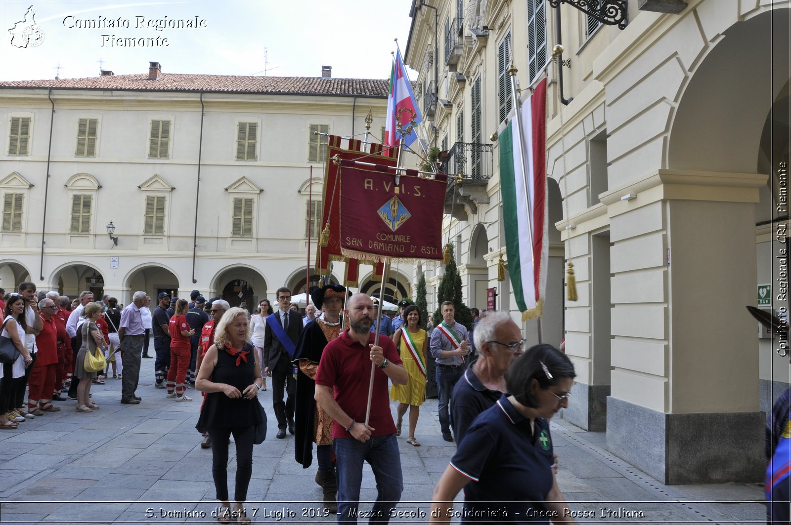 S.Damiano d'Asti 7 Luglio 2019 - Mezzo Secolo di Solidariet - Croce Rossa Italiana - Comitato Regionale del Piemonte