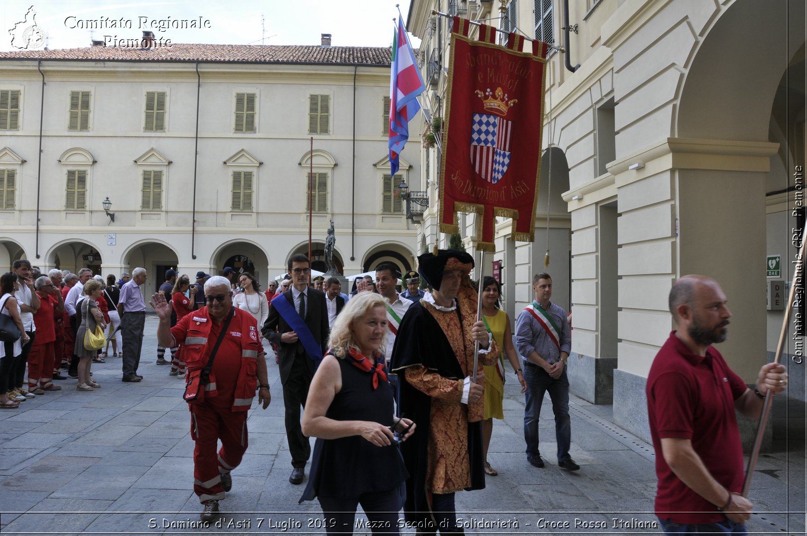 S.Damiano d'Asti 7 Luglio 2019 - Mezzo Secolo di Solidariet - Croce Rossa Italiana - Comitato Regionale del Piemonte