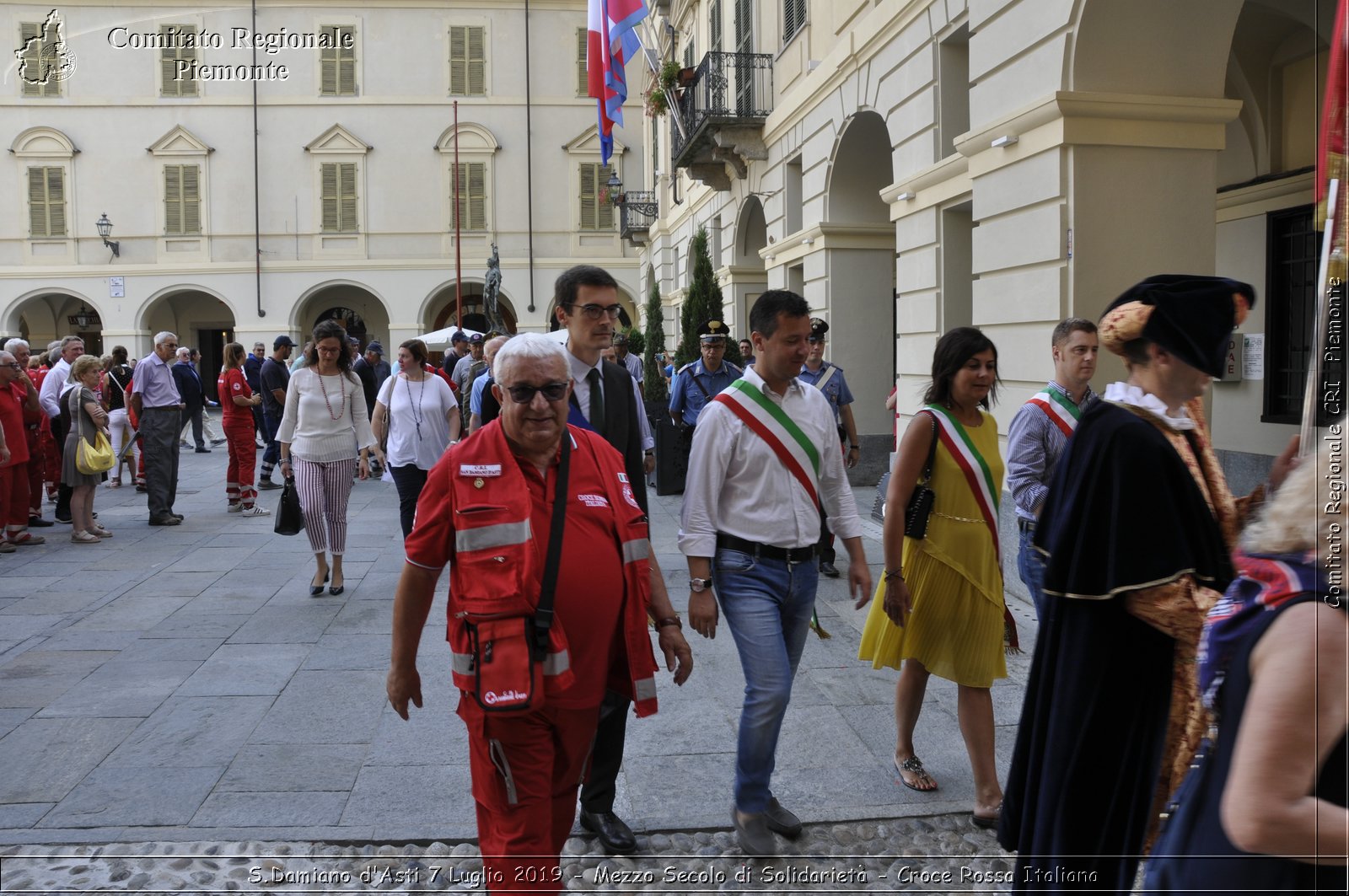 S.Damiano d'Asti 7 Luglio 2019 - Mezzo Secolo di Solidariet - Croce Rossa Italiana - Comitato Regionale del Piemonte