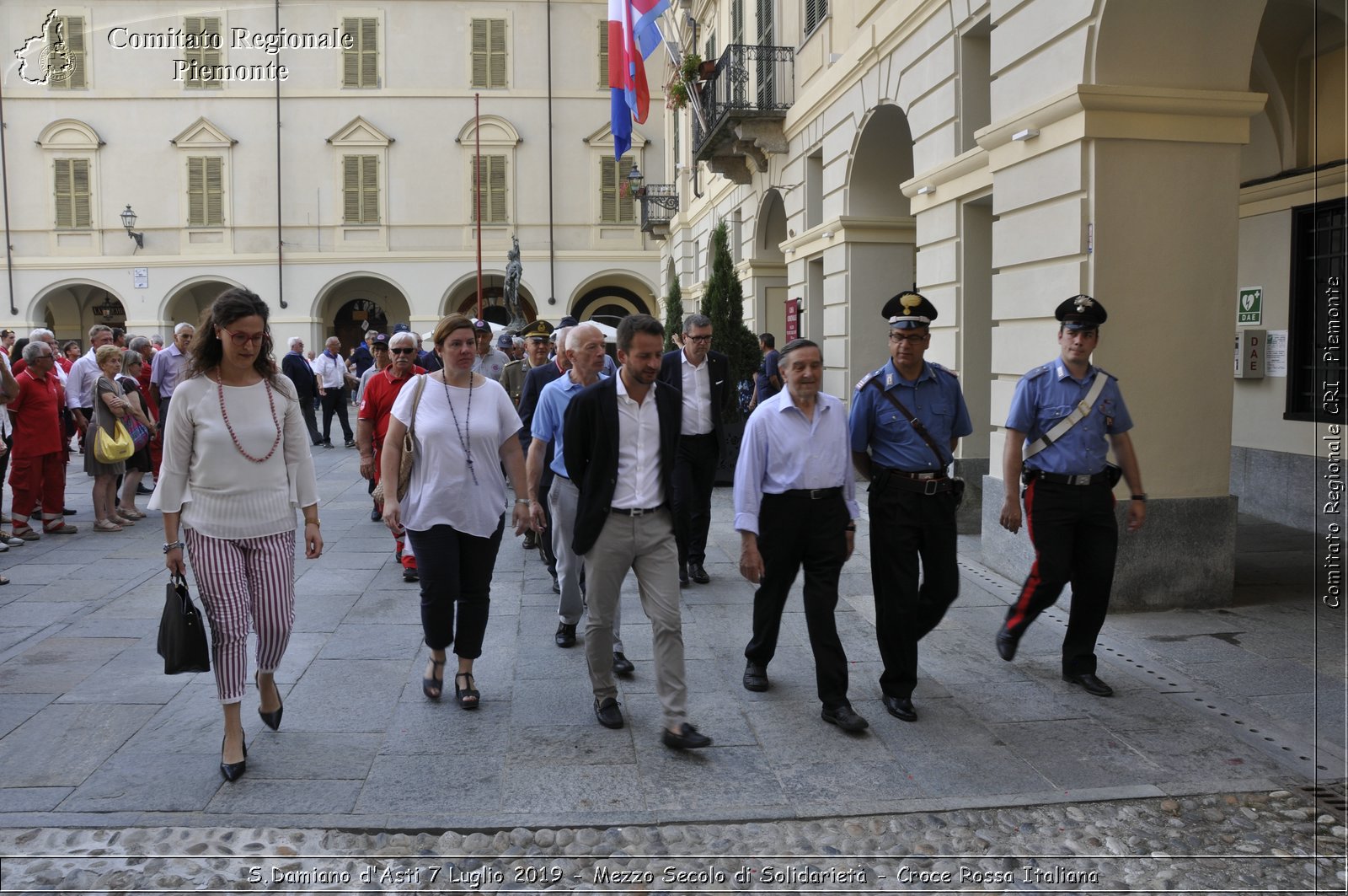 S.Damiano d'Asti 7 Luglio 2019 - Mezzo Secolo di Solidariet - Croce Rossa Italiana - Comitato Regionale del Piemonte