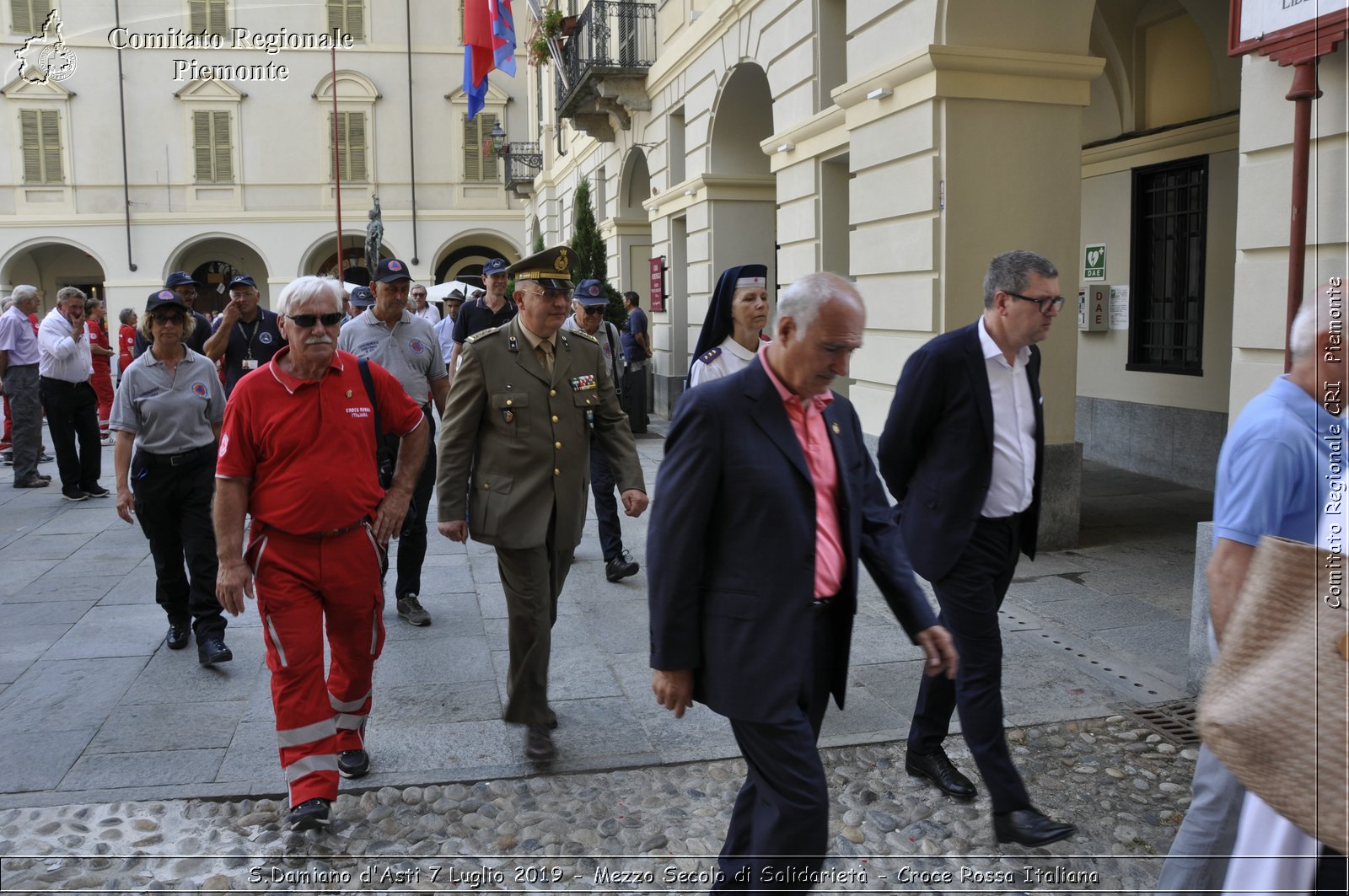 S.Damiano d'Asti 7 Luglio 2019 - Mezzo Secolo di Solidariet - Croce Rossa Italiana - Comitato Regionale del Piemonte