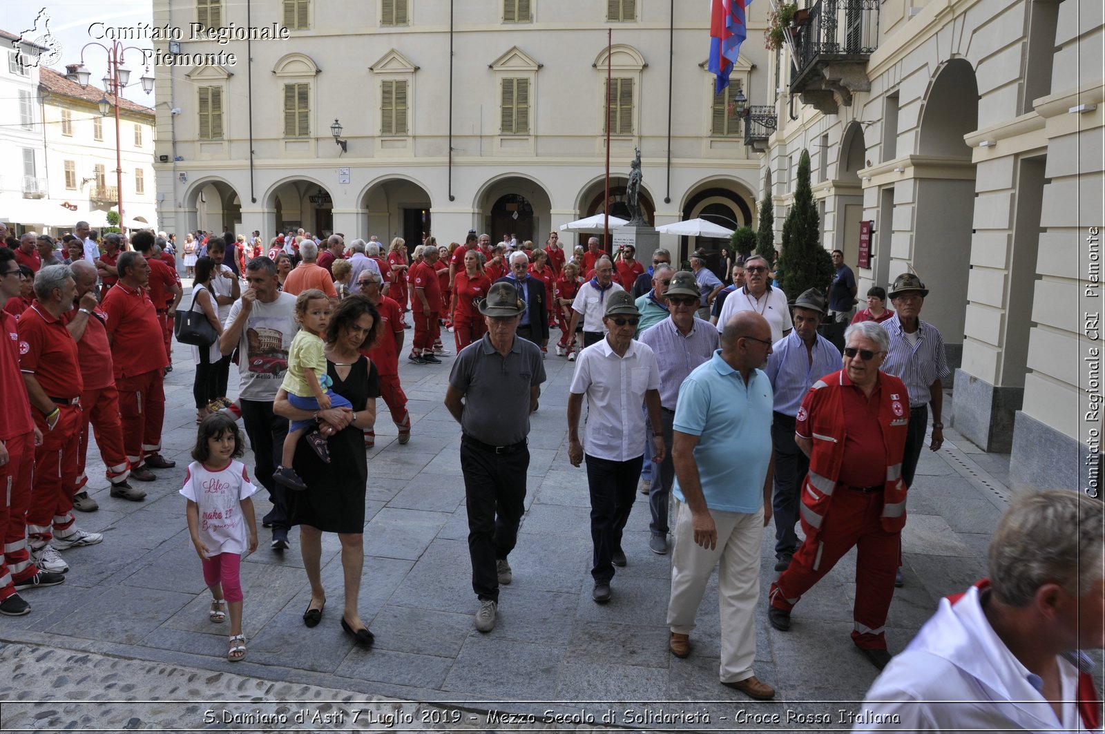 S.Damiano d'Asti 7 Luglio 2019 - Mezzo Secolo di Solidariet - Croce Rossa Italiana - Comitato Regionale del Piemonte