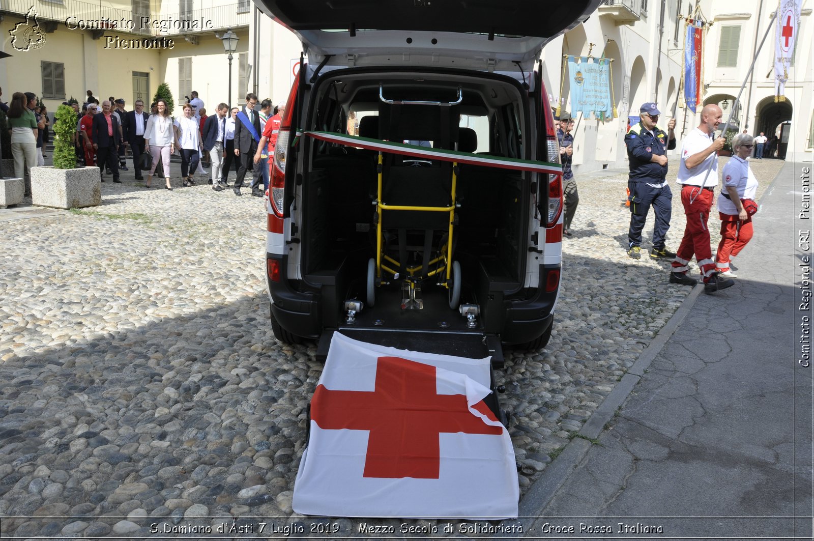 S.Damiano d'Asti 7 Luglio 2019 - Mezzo Secolo di Solidariet - Croce Rossa Italiana - Comitato Regionale del Piemonte