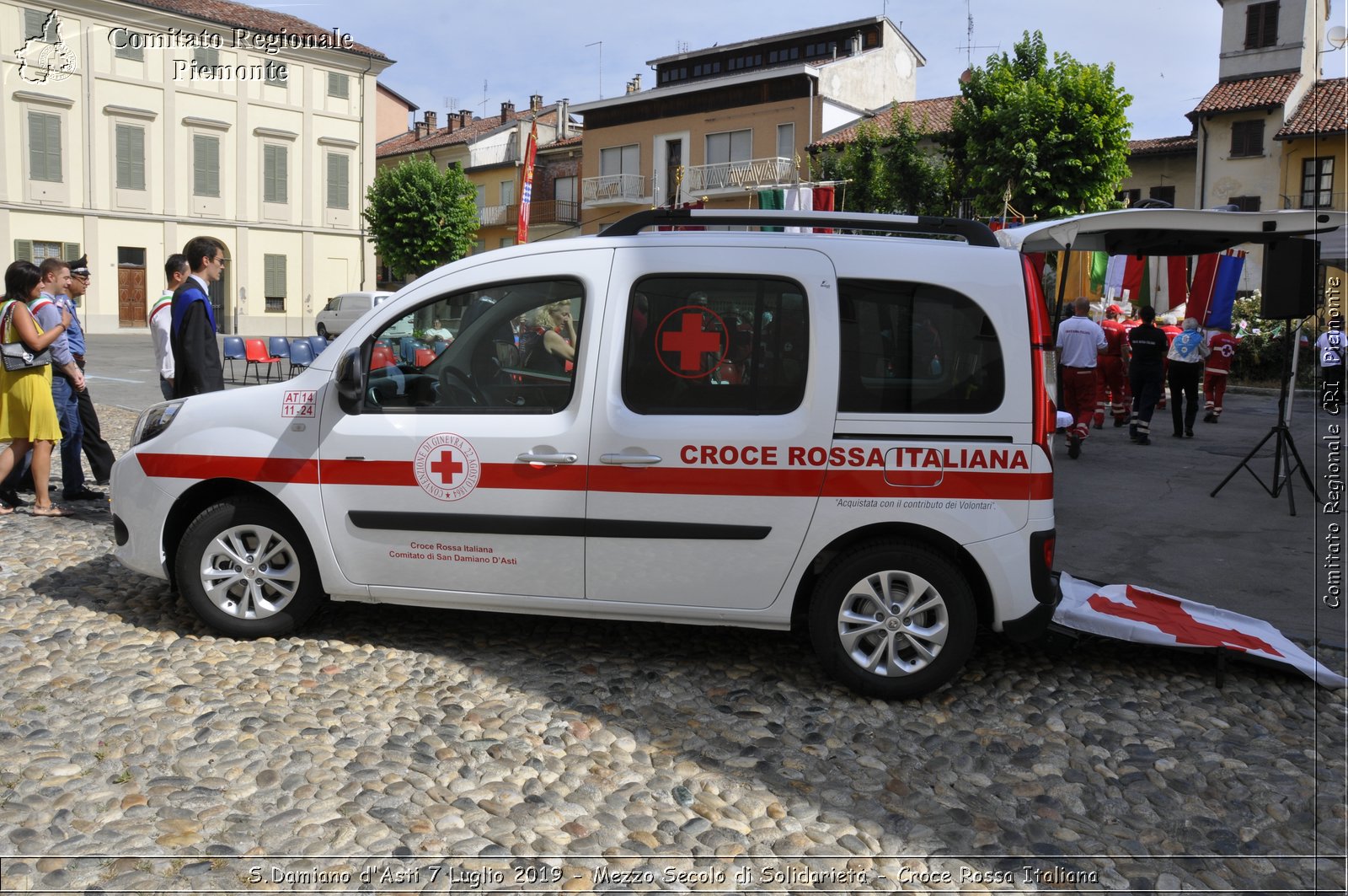 S.Damiano d'Asti 7 Luglio 2019 - Mezzo Secolo di Solidariet - Croce Rossa Italiana - Comitato Regionale del Piemonte