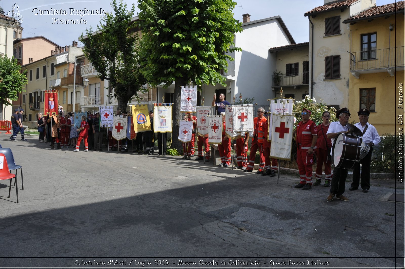 S.Damiano d'Asti 7 Luglio 2019 - Mezzo Secolo di Solidariet - Croce Rossa Italiana - Comitato Regionale del Piemonte