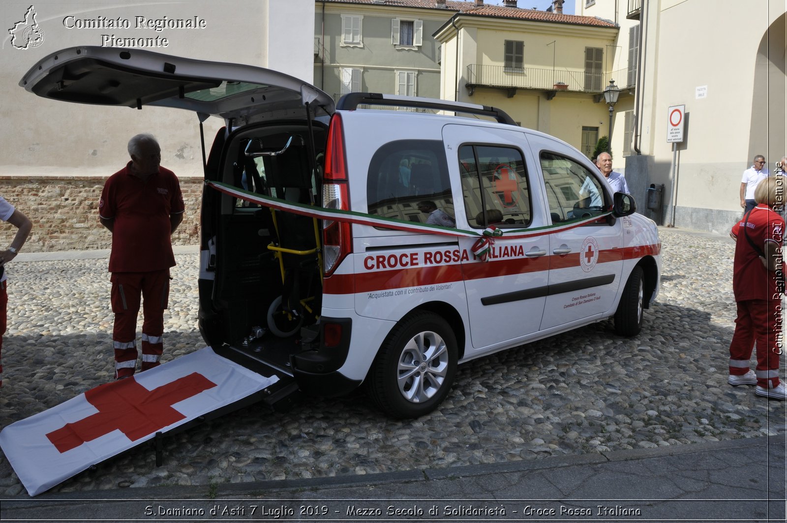 S.Damiano d'Asti 7 Luglio 2019 - Mezzo Secolo di Solidariet - Croce Rossa Italiana - Comitato Regionale del Piemonte