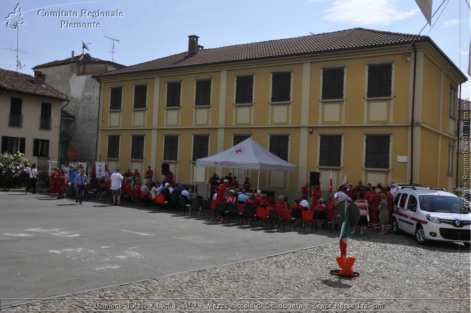 S.Damiano d'Asti 7 Luglio 2019 - Mezzo Secolo di Solidariet - Croce Rossa Italiana - Comitato Regionale del Piemonte