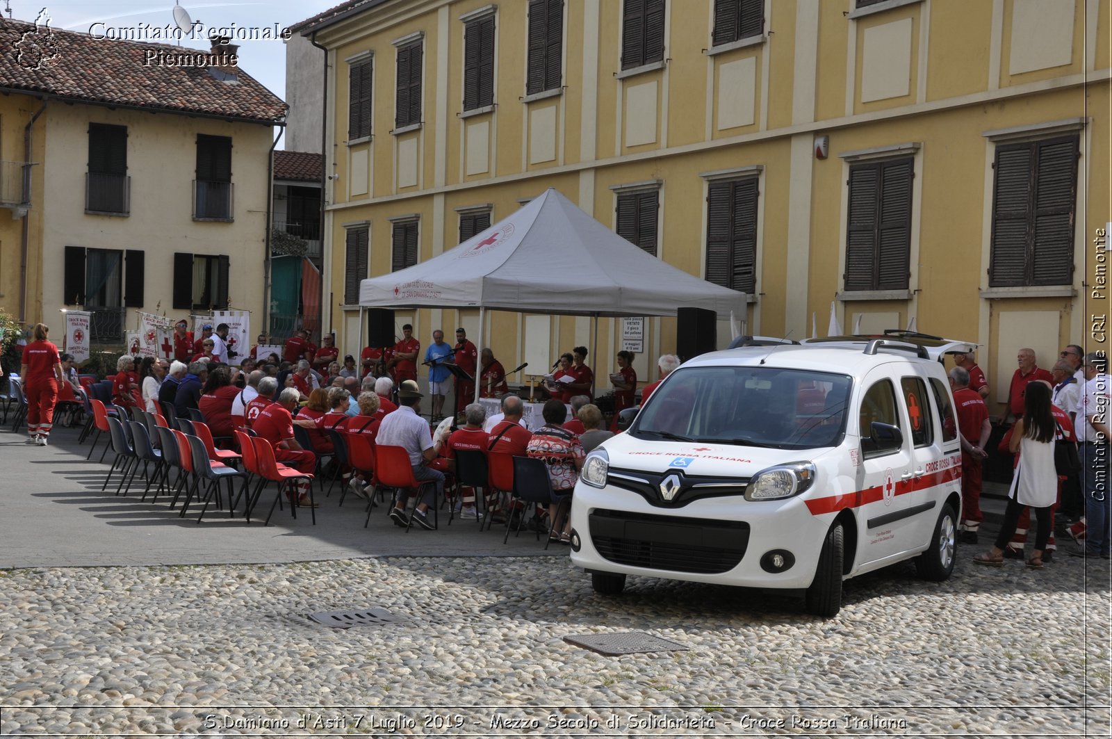 S.Damiano d'Asti 7 Luglio 2019 - Mezzo Secolo di Solidariet - Croce Rossa Italiana - Comitato Regionale del Piemonte