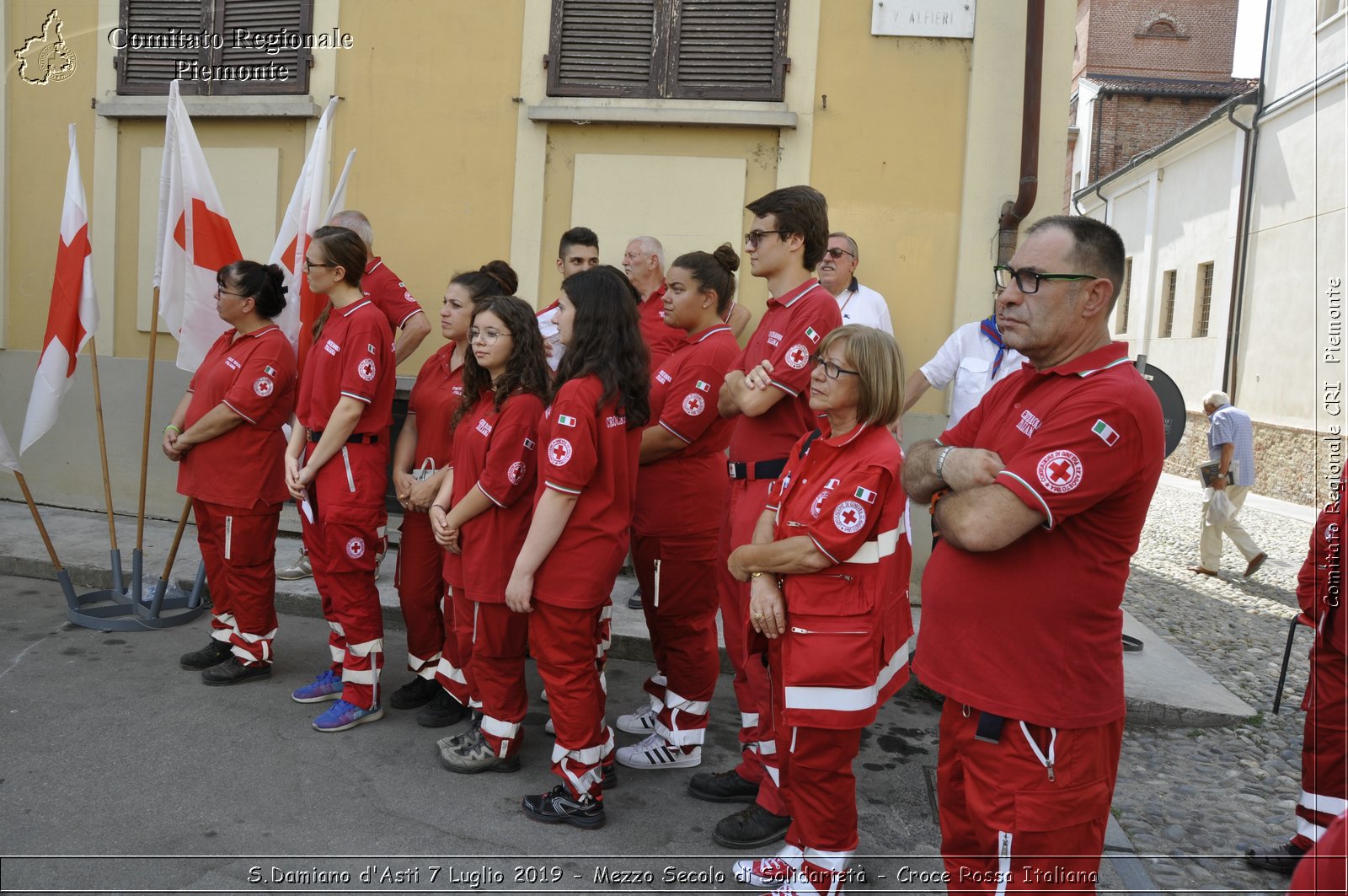 S.Damiano d'Asti 7 Luglio 2019 - Mezzo Secolo di Solidariet - Croce Rossa Italiana - Comitato Regionale del Piemonte